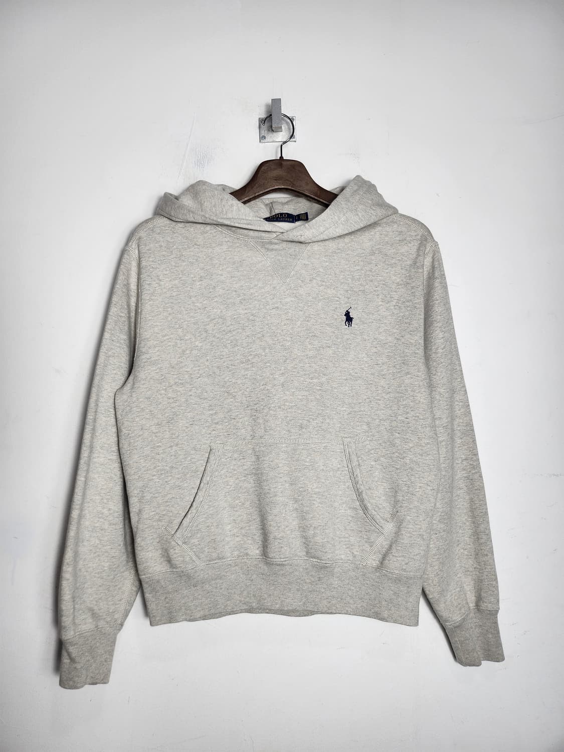 폴로 랄프로렌 그레이 후드티 상품이미지1
