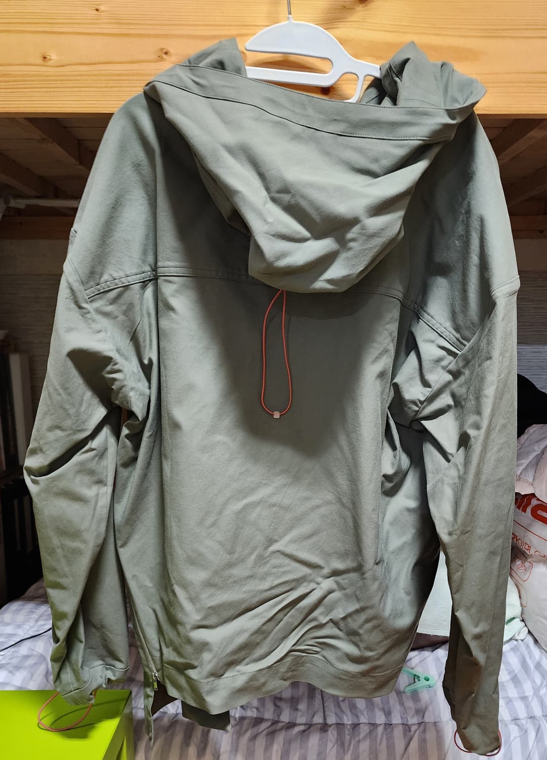 [S] 젠사이 오버사이즈 후드티 긴팔 아노락 상품이미지2