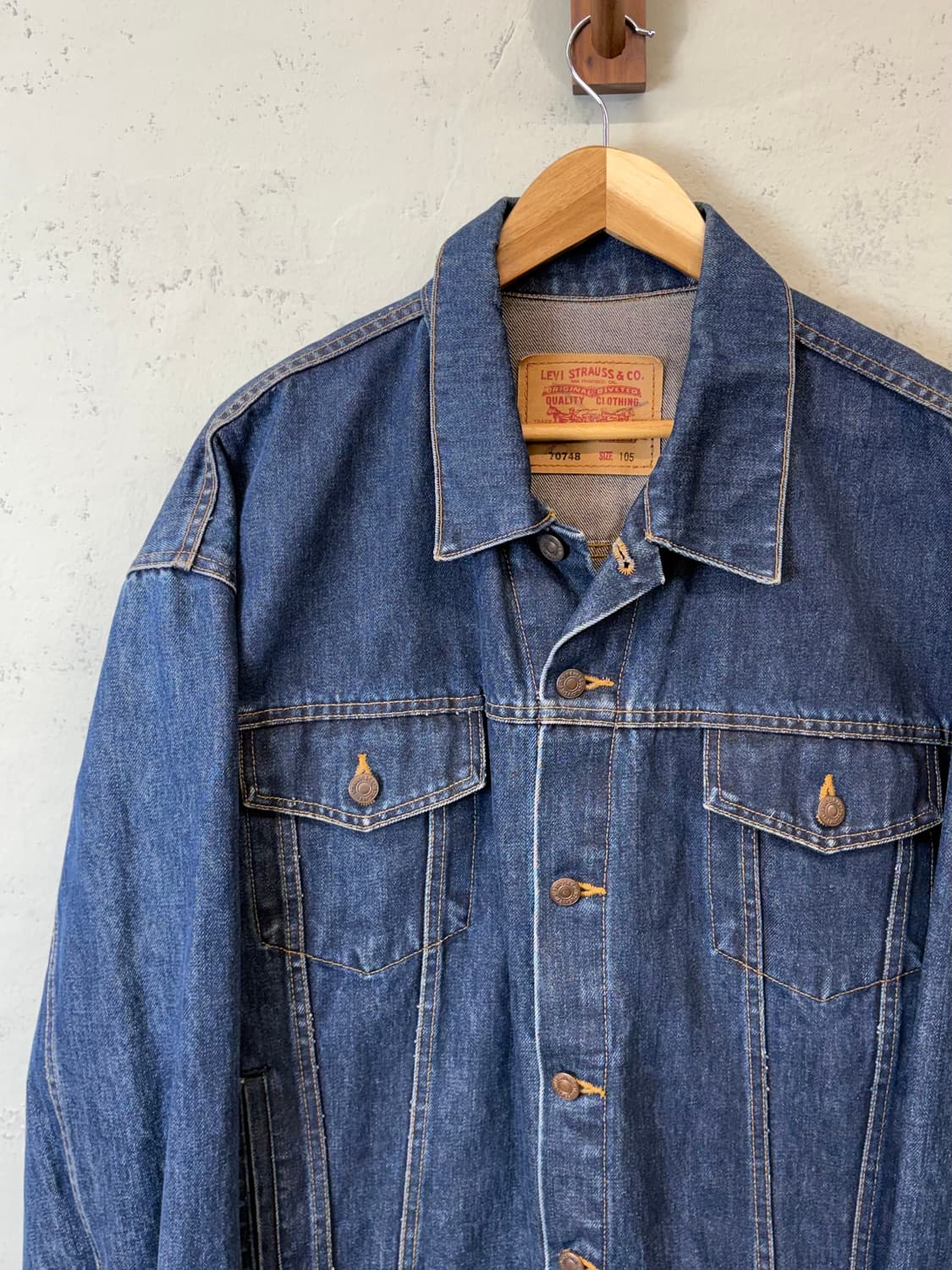리바이스 빈티지 70748 데님 트러커 자켓 상품이미지6