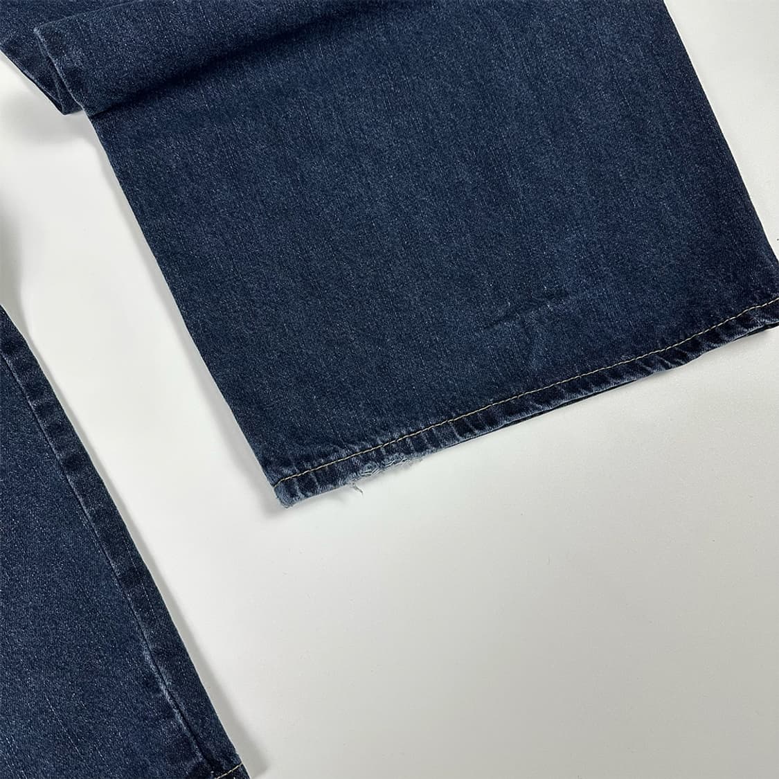 투턱 인디고 와이드 데님 카고 팬츠 상품이미지4