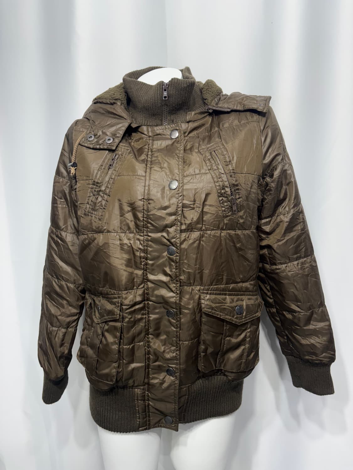 🎸카키 패딩 자켓🎸 상품이미지5