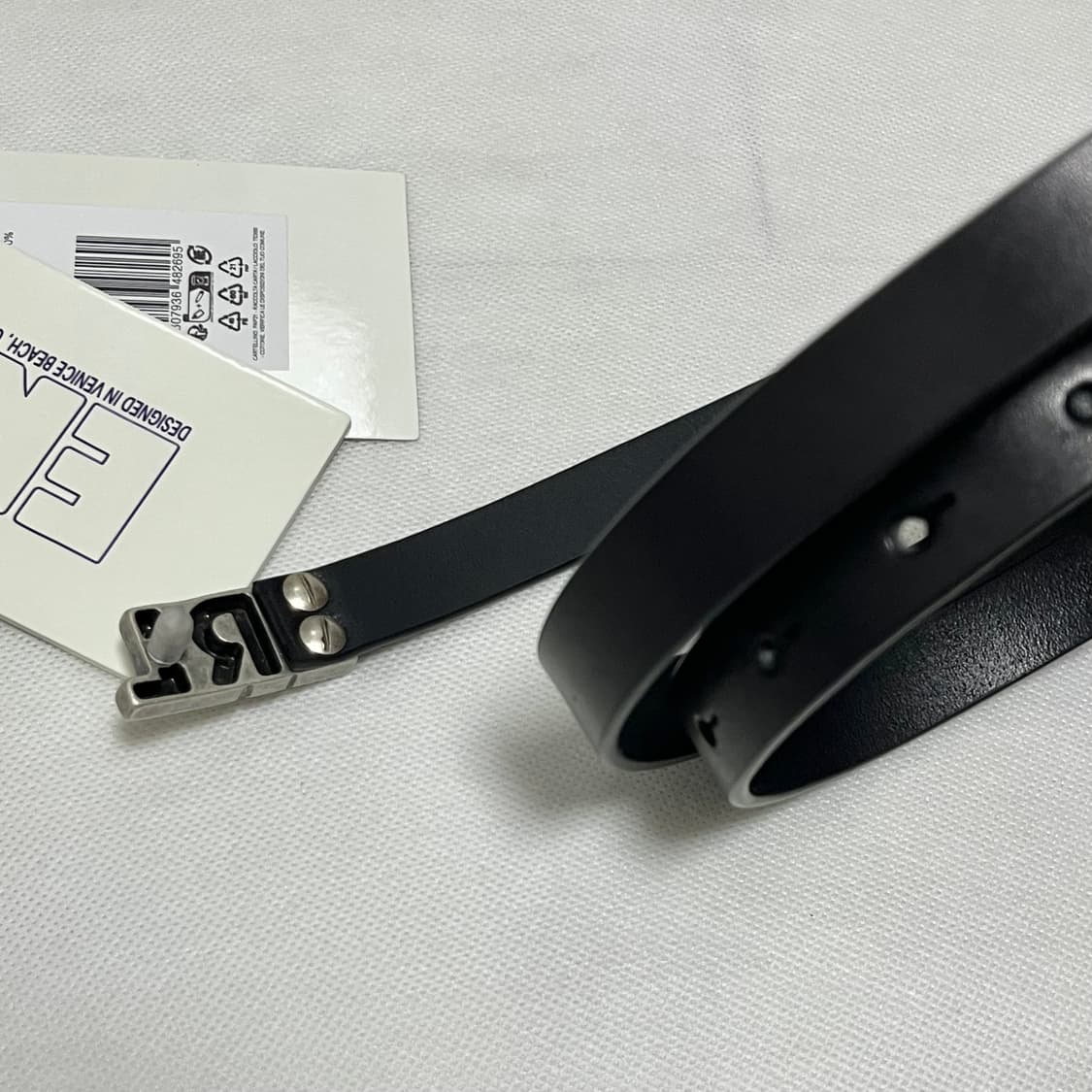 이알엘 ERL 25fw 스키니 레더 벨트/블랙 상품이미지3