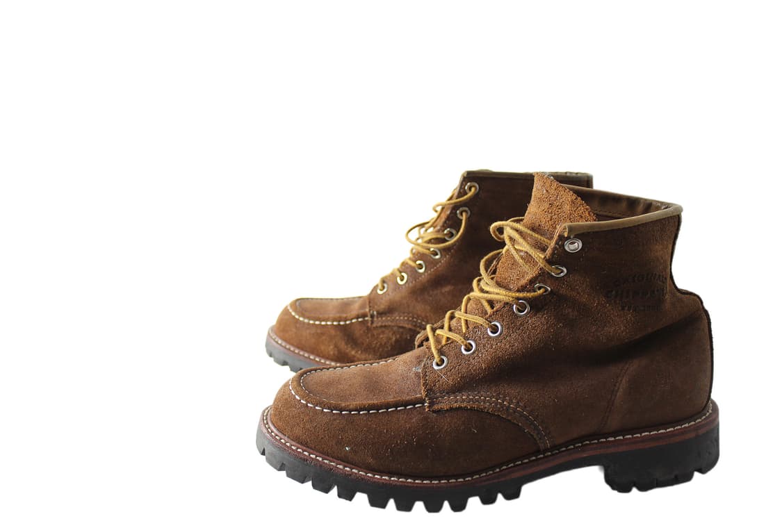 Chippewa Suede Moc-Toe Boots 치페와 목토 부츠 상품이미지1