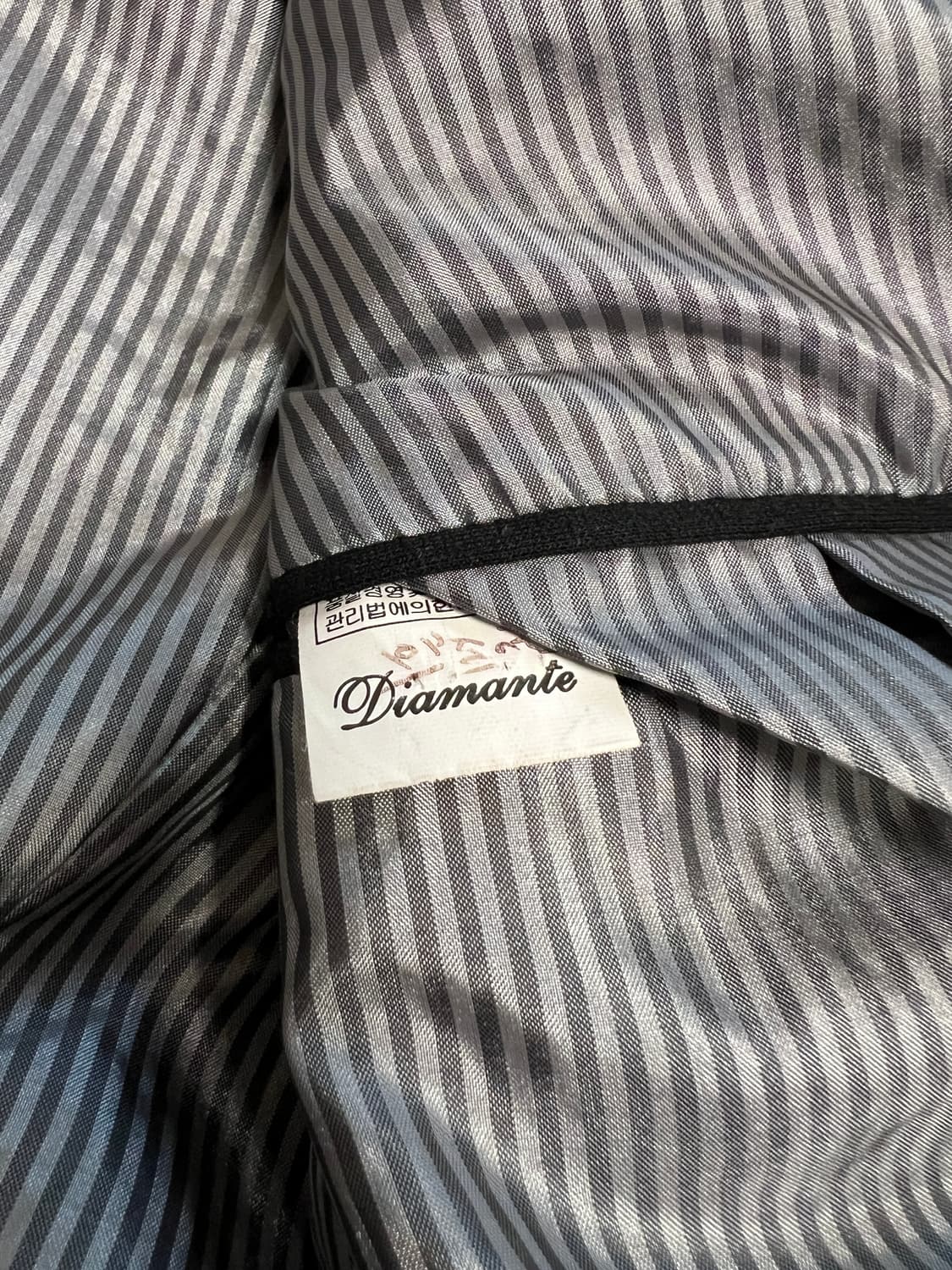 Diamante 블랙 테일러드 자켓 / 클래식 싱글 / 52 상품이미지10