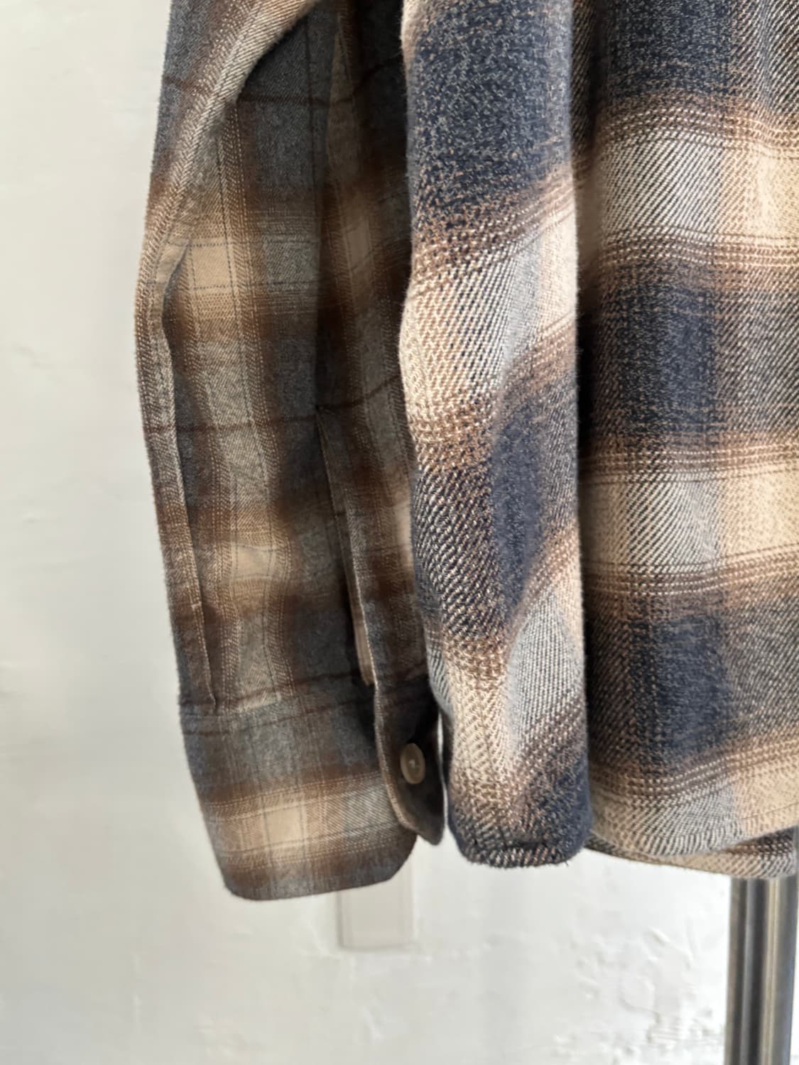 Our Legacy 아워레가시 어보브 플란넬 체크 오버 셔츠 상품이미지6