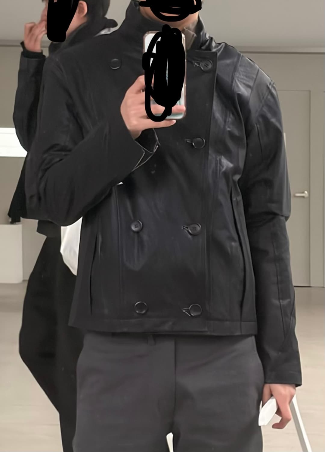 ignota core14 double jacket carbon black 상품이미지1