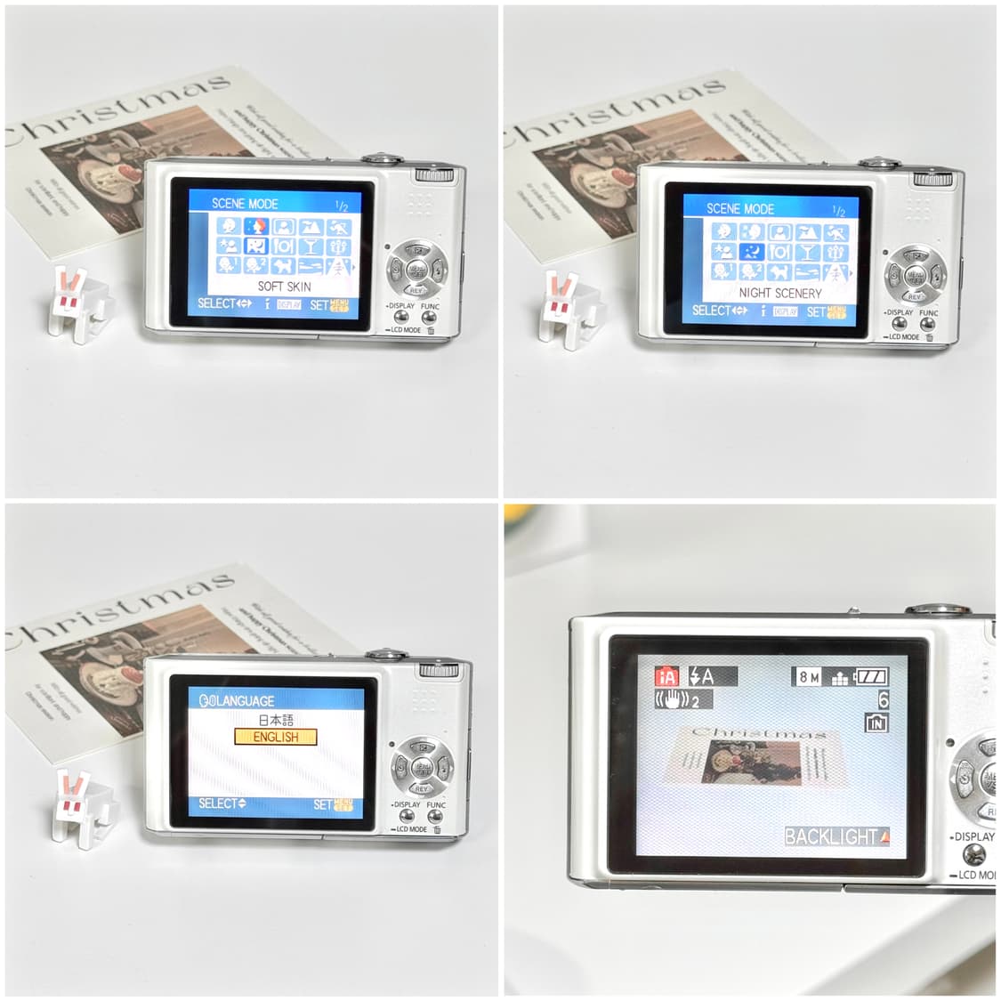 파나소닉 루믹스 FX33 화이트 빈티지디카 상품이미지4