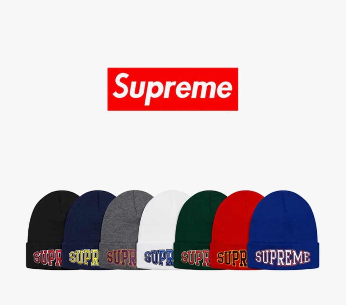 (OS) Supreme warp logo beanie 상품이미지1
