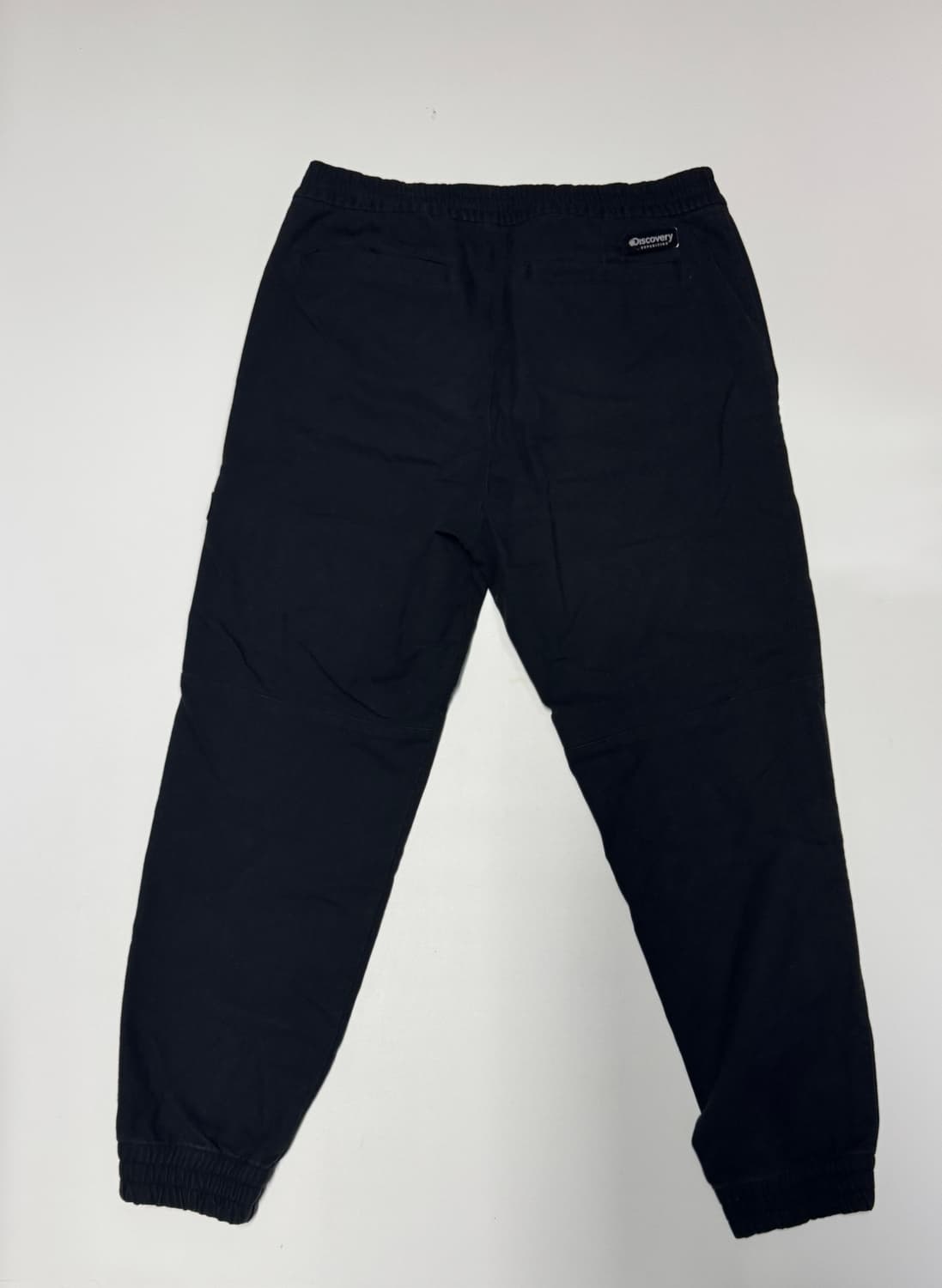 디스커버리 밴딩 코튼 조거 팬츠 32 블랙 상품이미지2