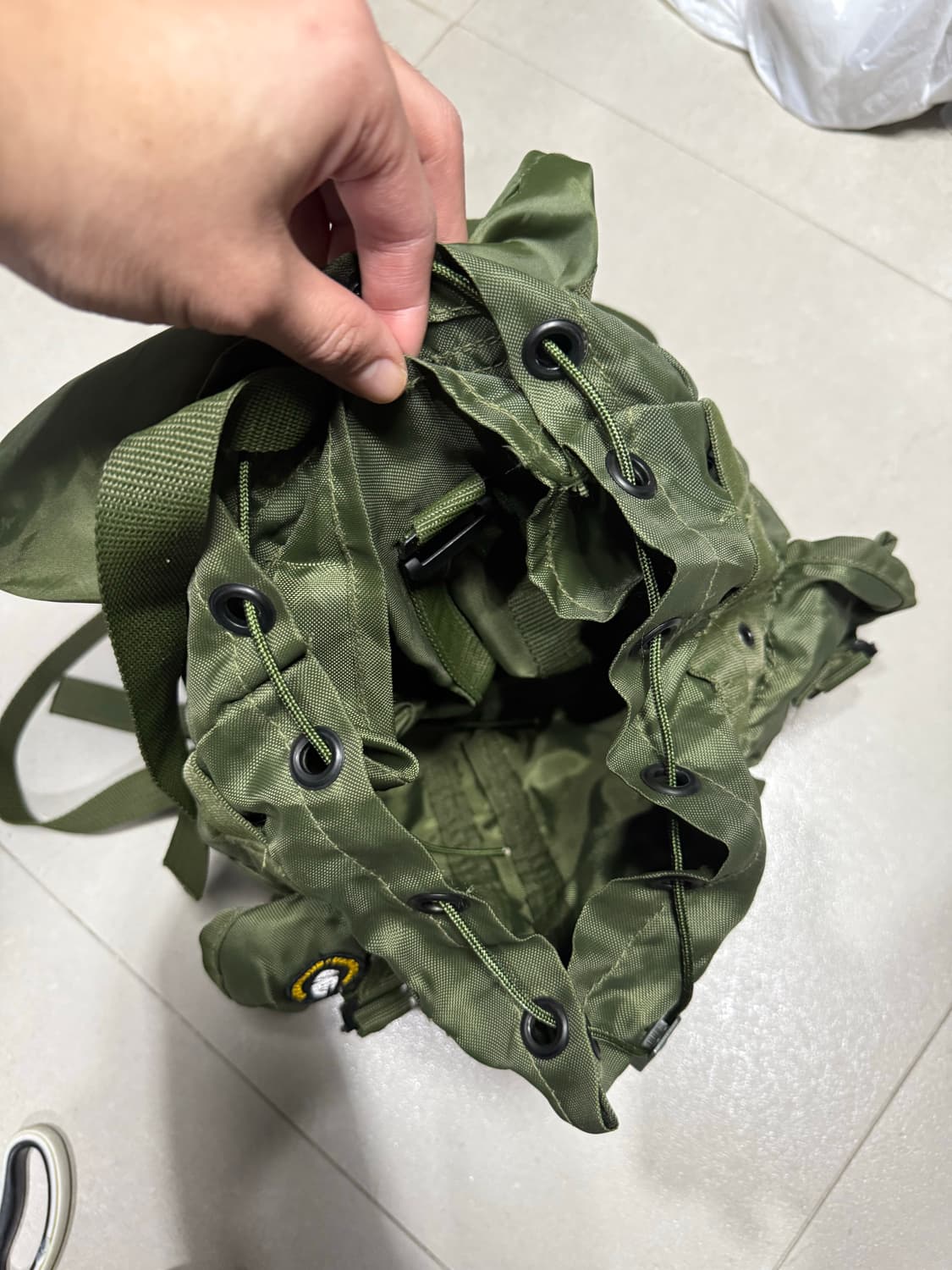 히스테릭 글래머 아카이브 패치 밀리터리 유틸리티 백팩 가방 상품이미지6