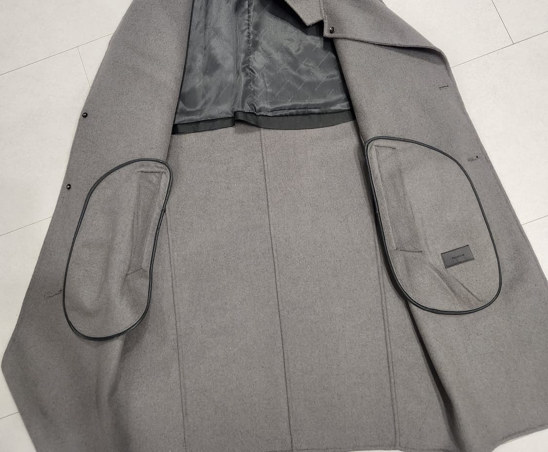 프로젝트엠. 캐시미어블랜디드핸드메이드코트 상품이미지9