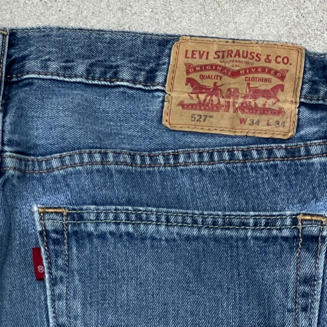 리바이스 527 블랭크탭 데님팬츠 s10754 상품이미지6
