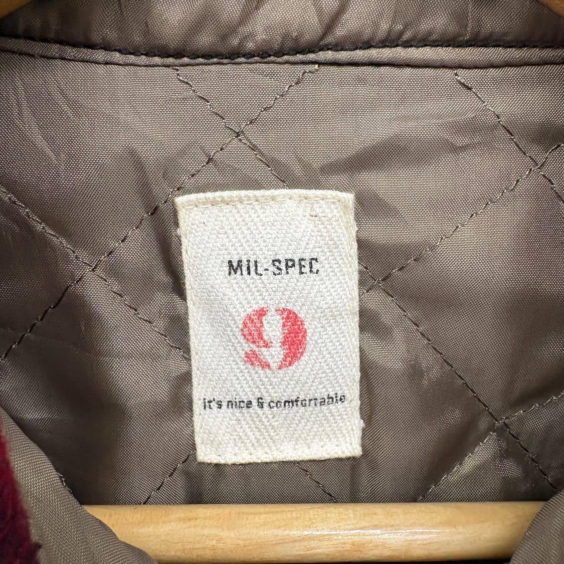 빈티지 밀스펙 레드/블랙 체크 셔츠 자켓 남성L 상품이미지4