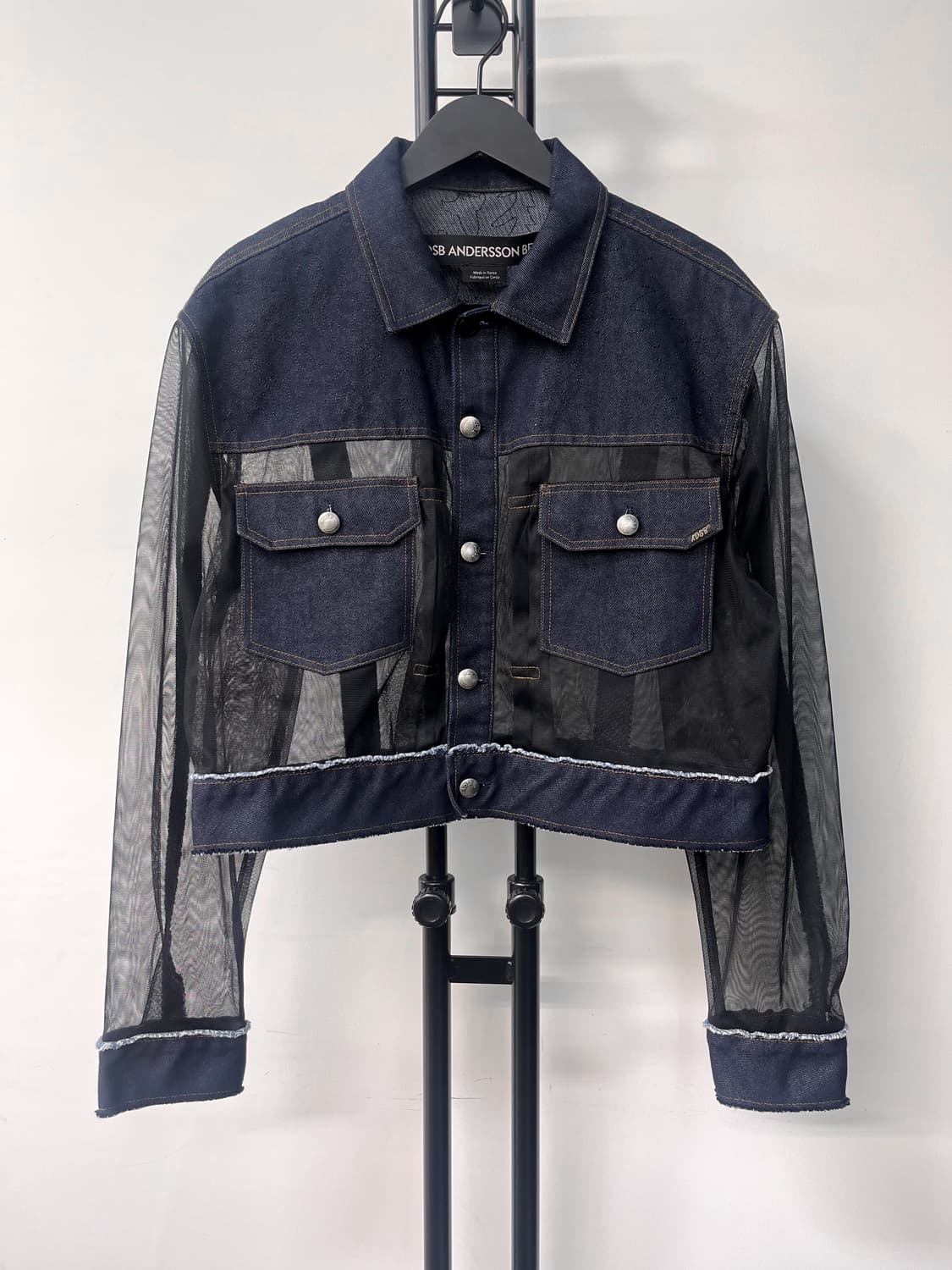 앤더슨벨 25s/s 토니 데님 시어 자켓 상품이미지1