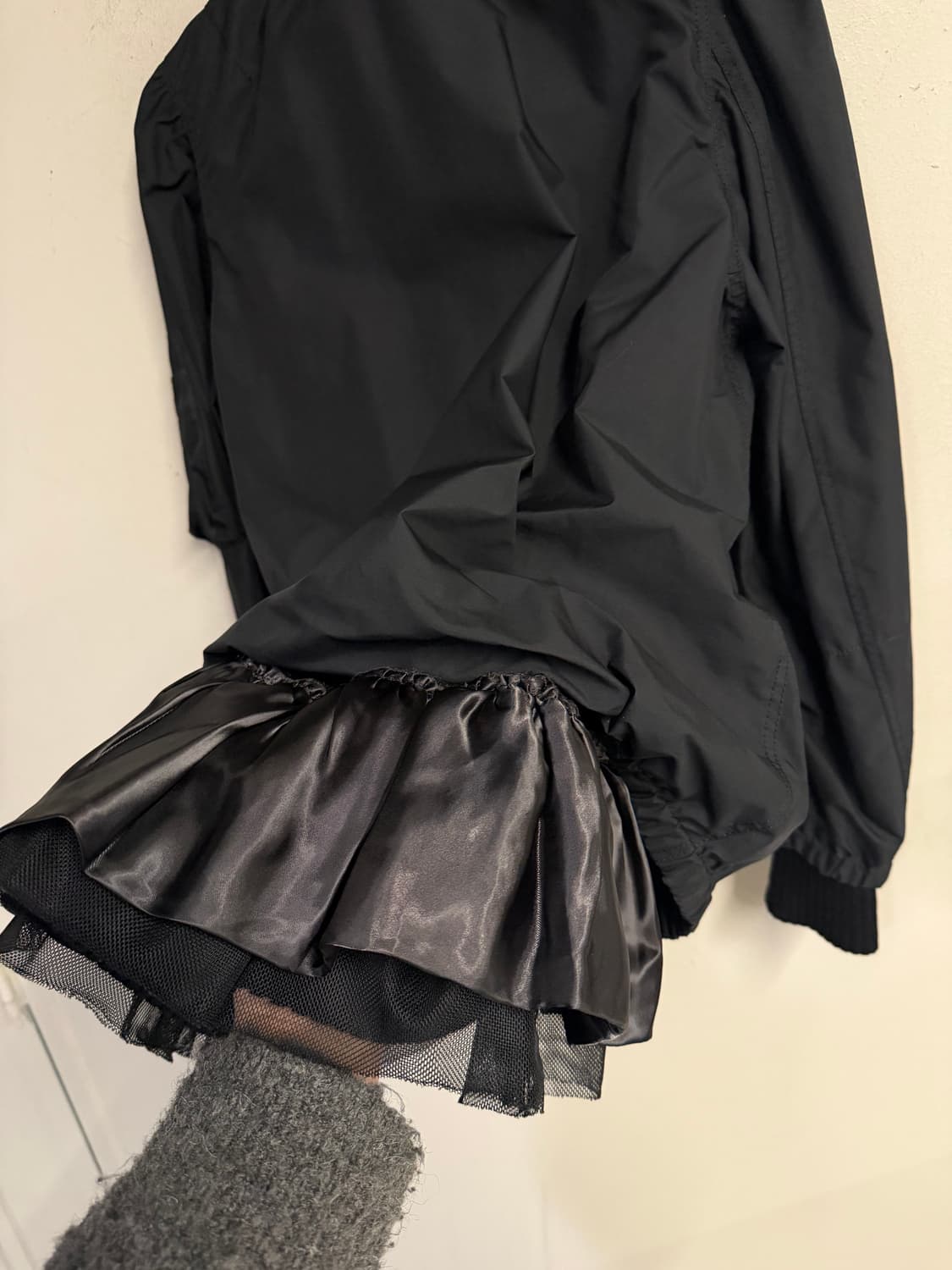 SACAI Layered bomber jacket 상품이미지5