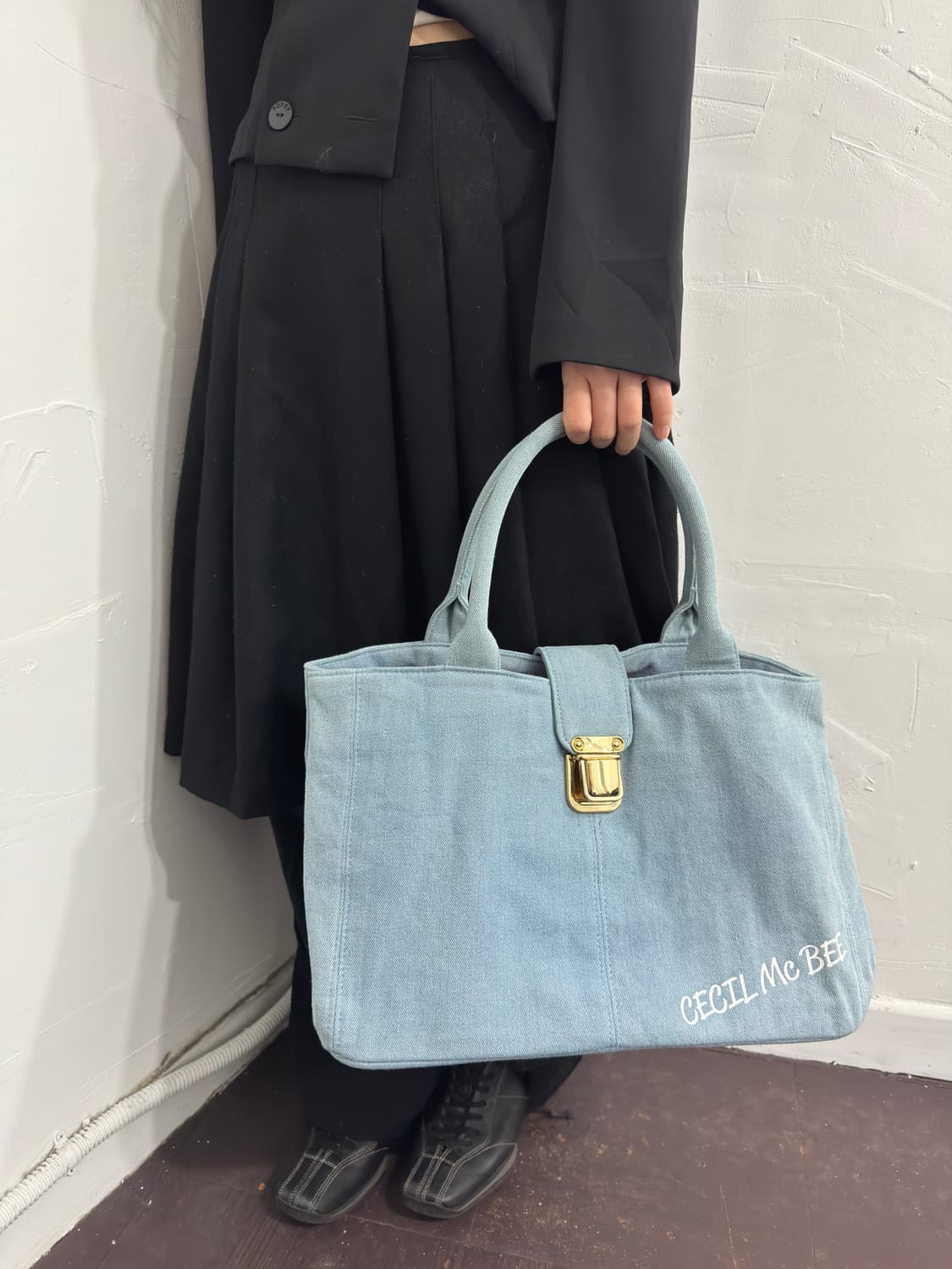cecil mcbee denim shoulderbag 상품이미지8