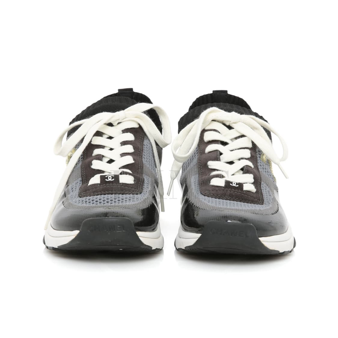 샤넬 믹스드파이버 CC 로고 트레이너 스니커즈 삭스 G36259 상품이미지1