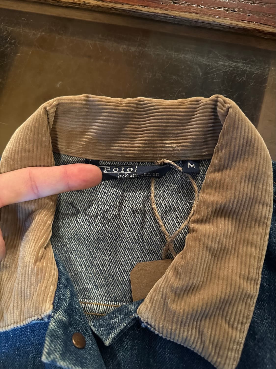 80s USA 빈티지 폴로 랄프로렌 2세대 데님 자켓 상품이미지7