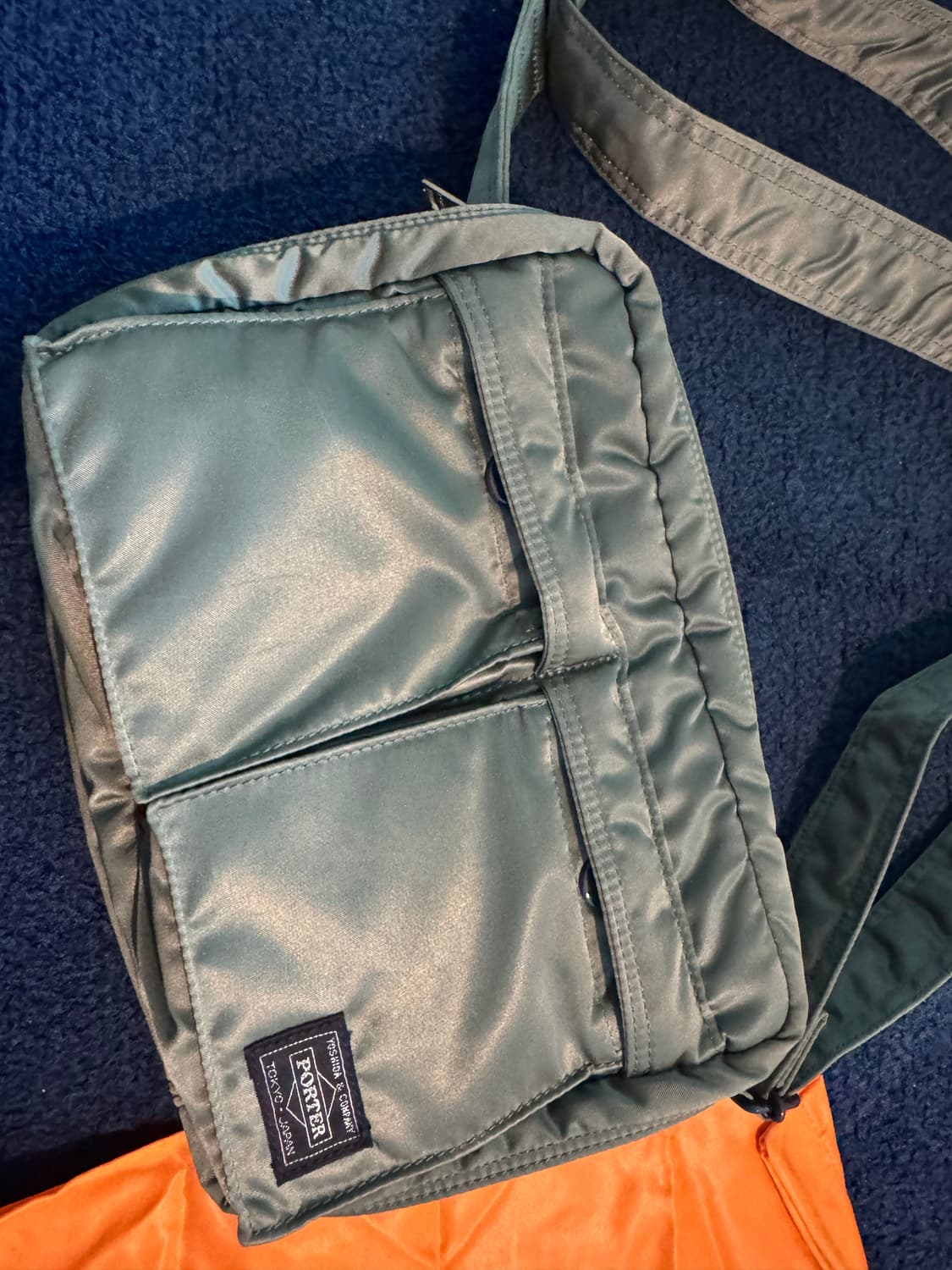 포터 탱커 크로스백 + 더스트백 + 쇼핑백 탱커 숄더백 스몰 세이지 상품이미지9