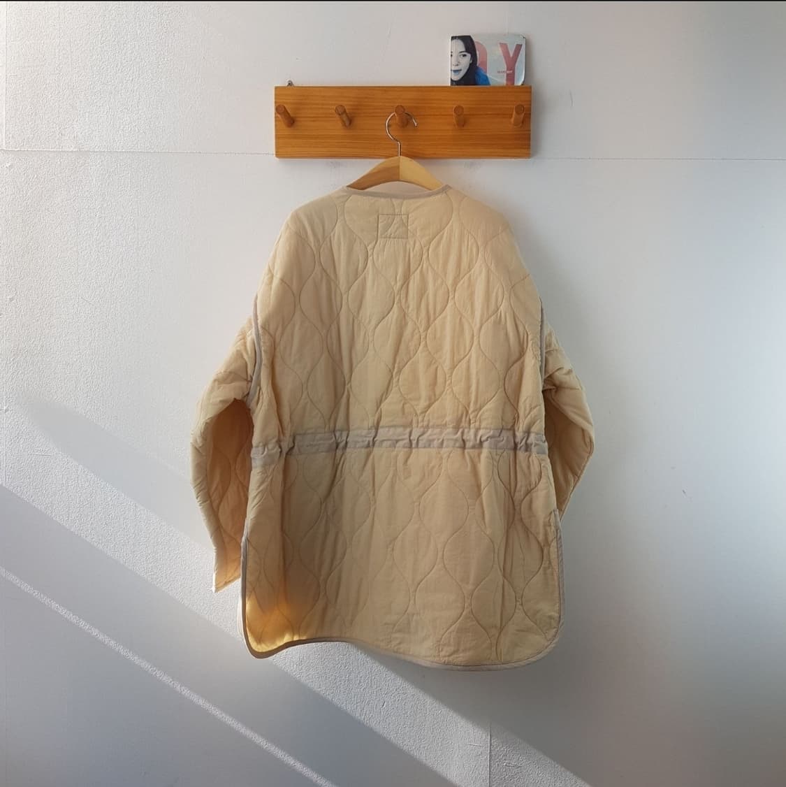 코엔 밀리터리 드로스트 퀼팅 자켓 상품이미지5