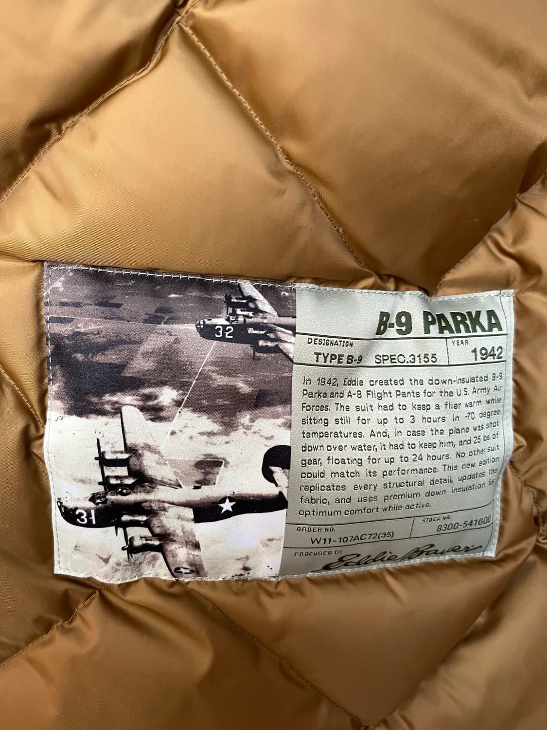 Eddie bauer b-9 파카 상품이미지7