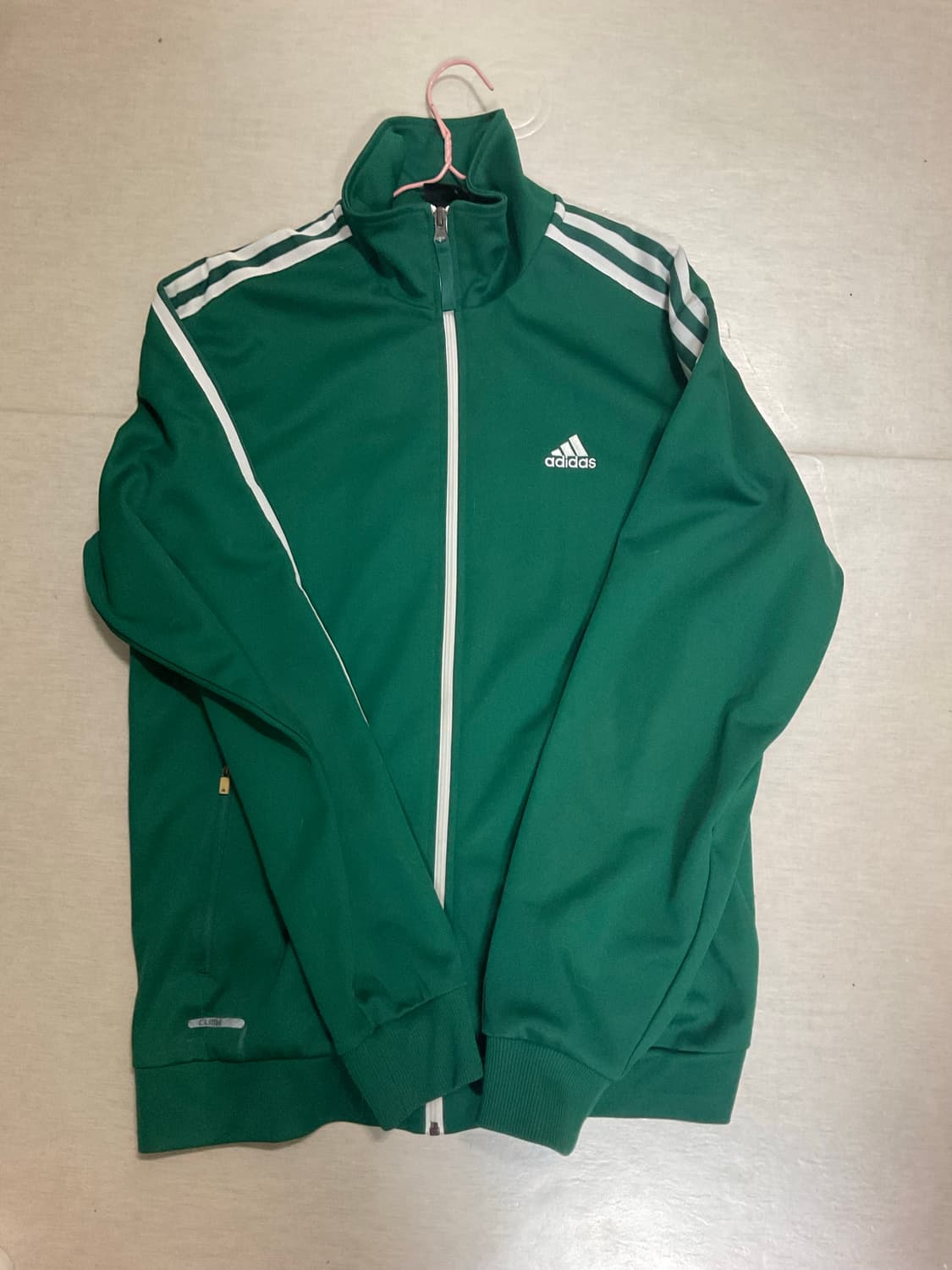 아디다스 삼선 그린 트레이닝 져지 자켓 105 상품이미지1