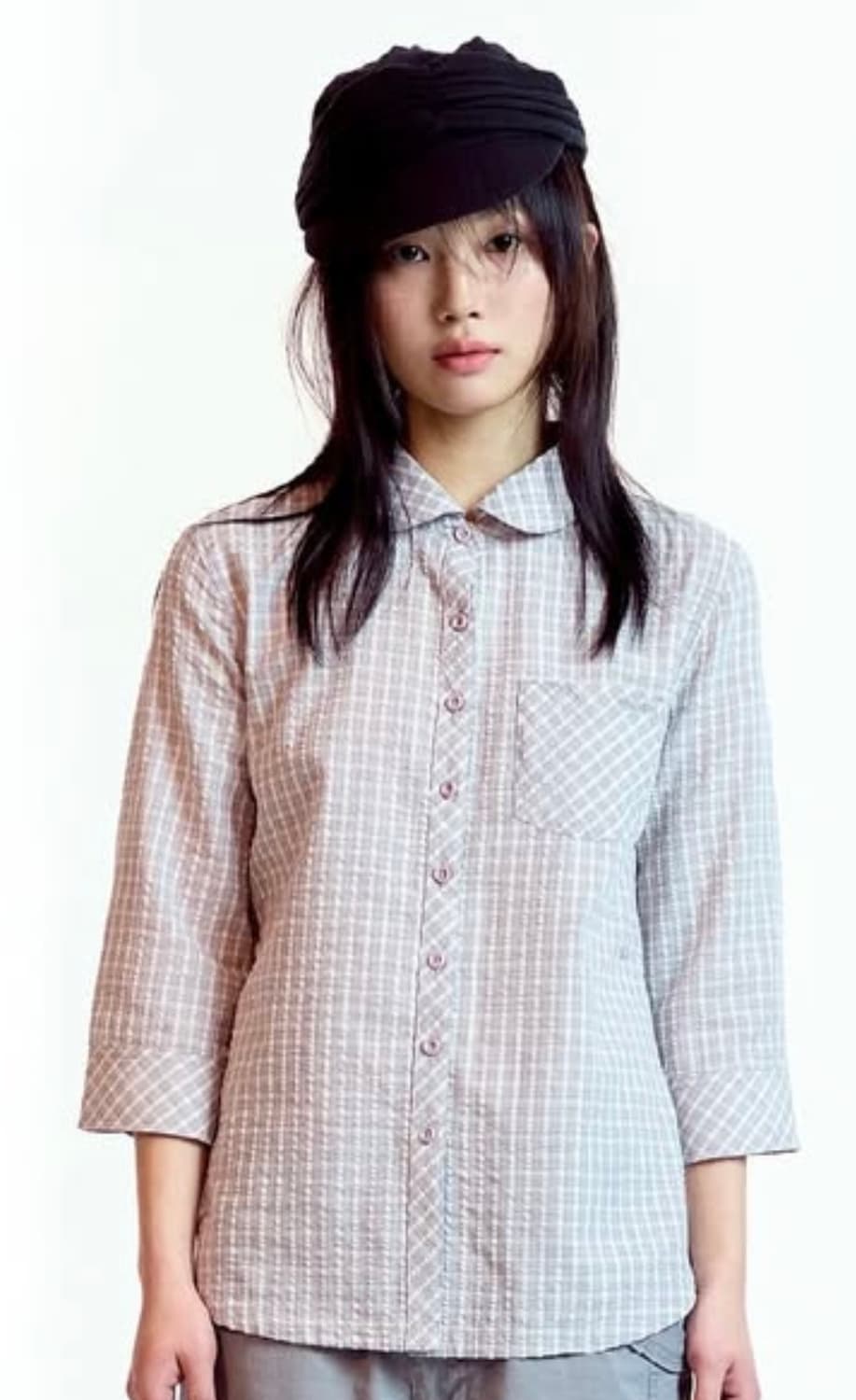 코이세이오 셔츠 애쉬핑크 2사이즈 상품이미지2