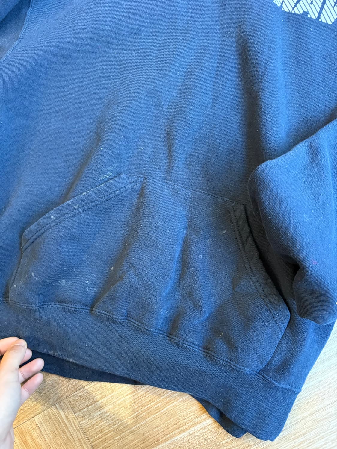 90s Soffe US Navy 후드티 상품이미지4