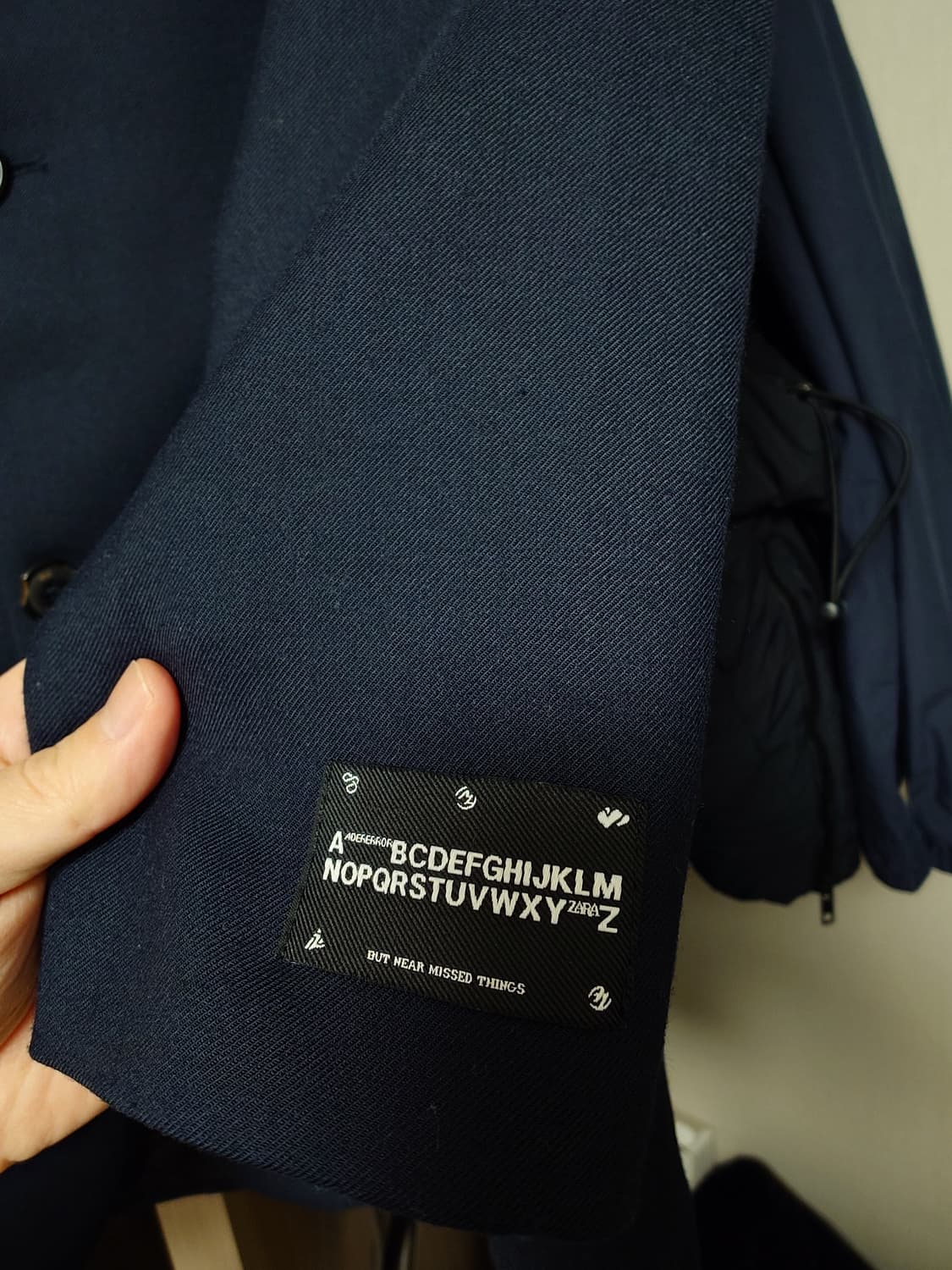 [S] 아더에러 자라 블레이저 네이비 자켓 상품이미지3