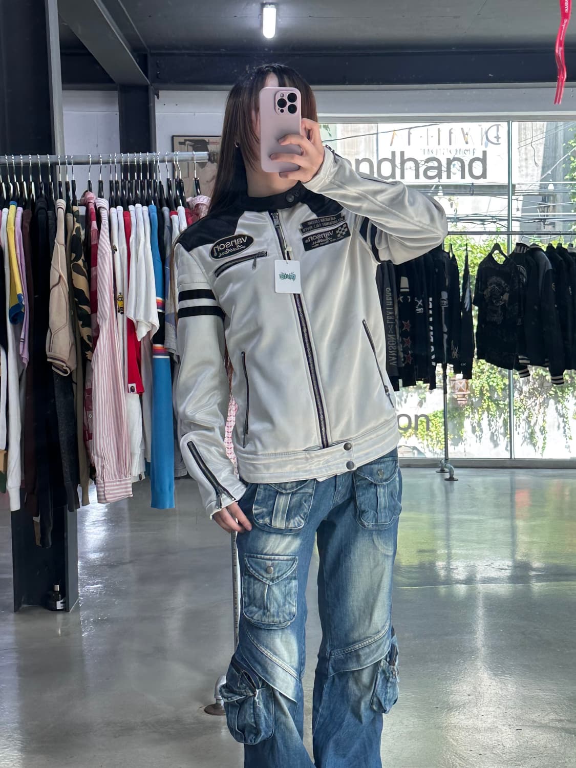  벤슨 윙 자수로고 투웨이 레이싱자켓 상품이미지3