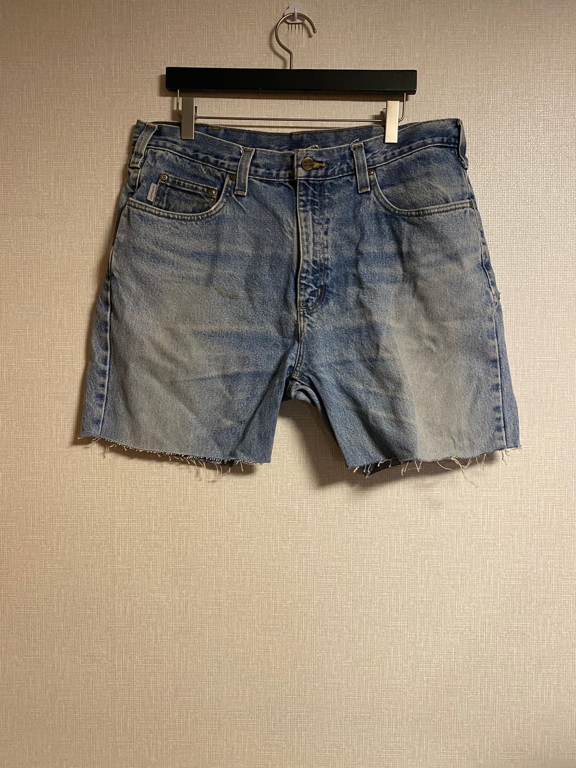 칼하트 데님 숏팬츠 상품이미지1