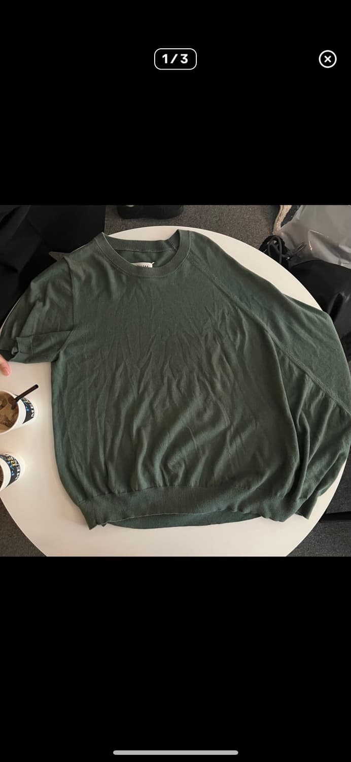 메종 마르지엘라 비대칭 니트 상품이미지1