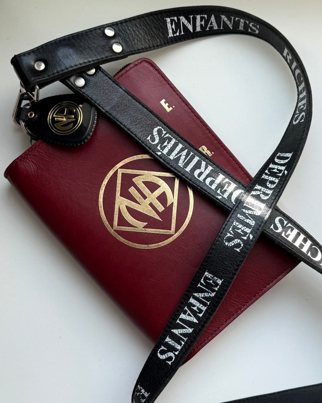 레더 로고 랜야드  상품이미지1