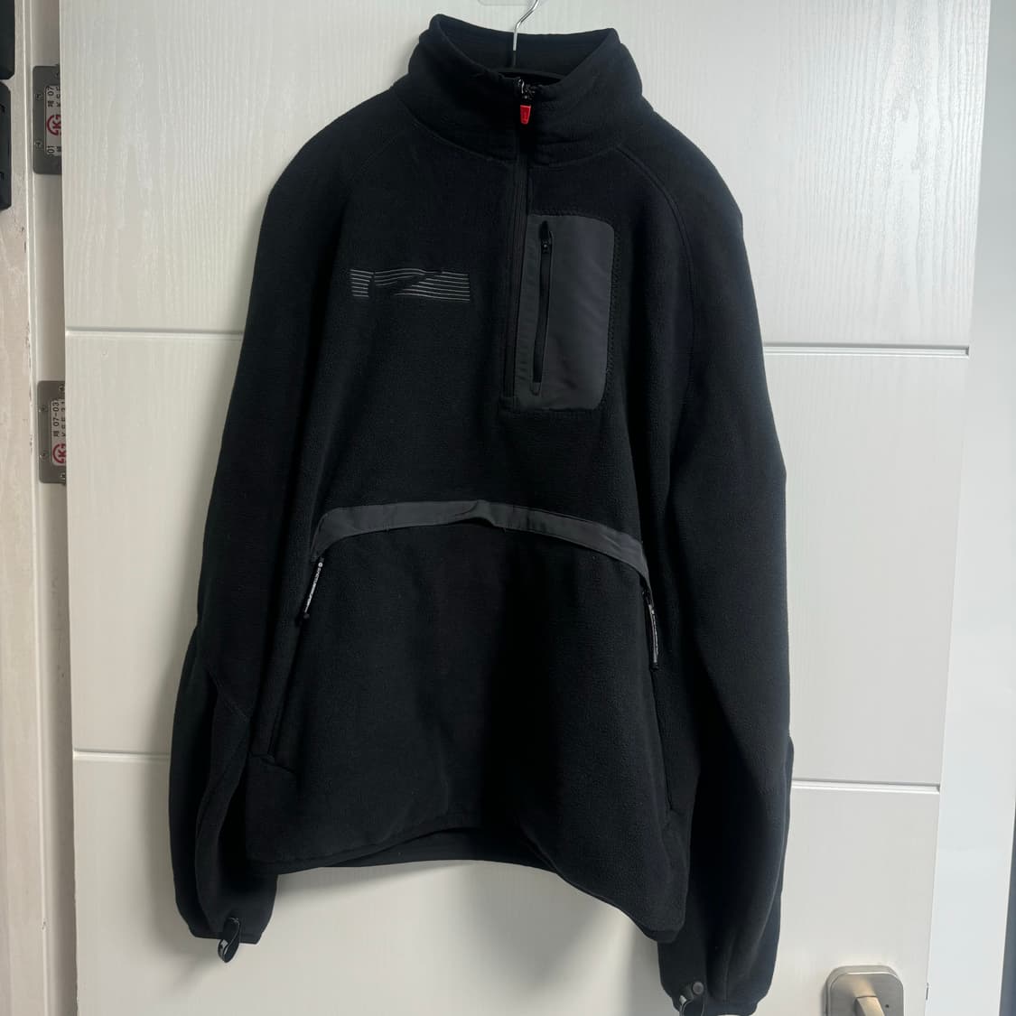 (L)나이키 x 트래비스 스캇 NRG BH 쿼터 집 블랙 앤트러사이트 상품이미지2