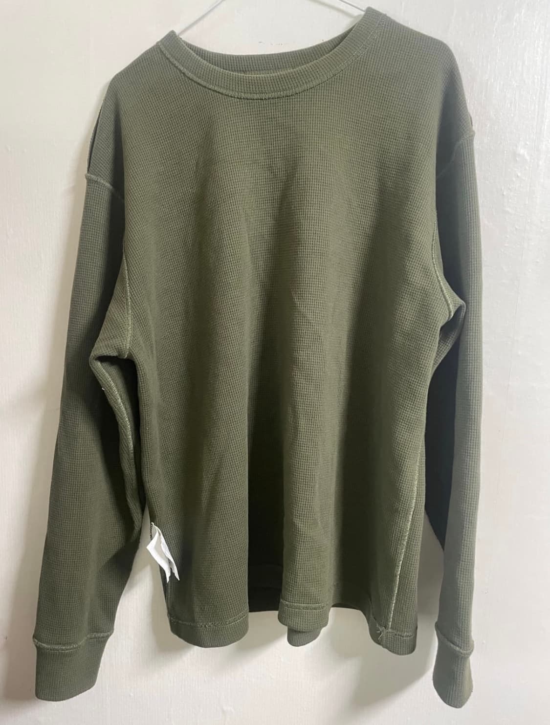 L] 07fw 꼼데가르송 옴므 인사이드 아웃 와플 니트 롱슬리브 상품이미지3