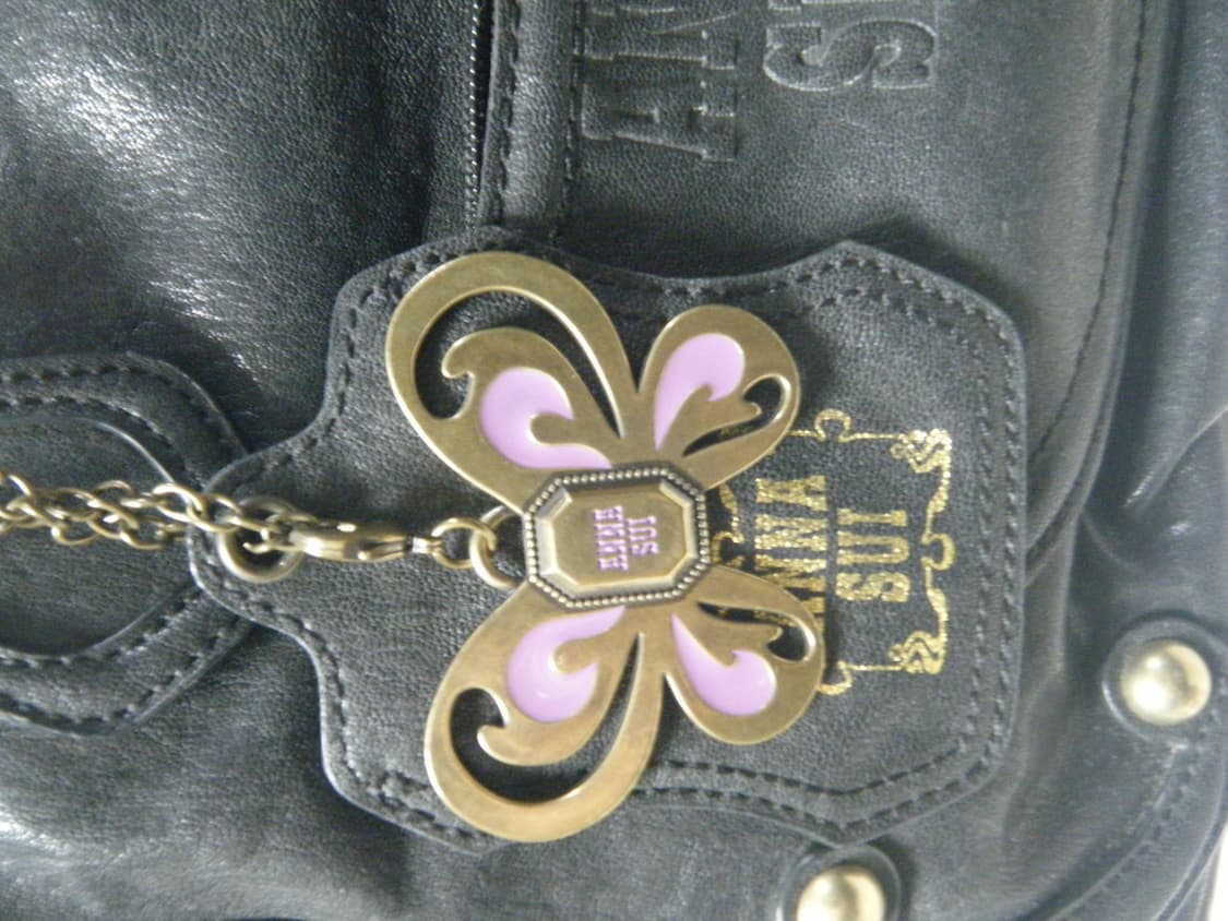 레어) 안나수이 블랙 나비 키링 숄더백 페어리 오리엔탈 가방 상품이미지3