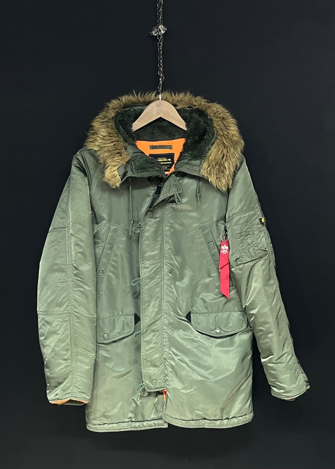 알파 인더스트리 n-3b 파카 상품이미지1