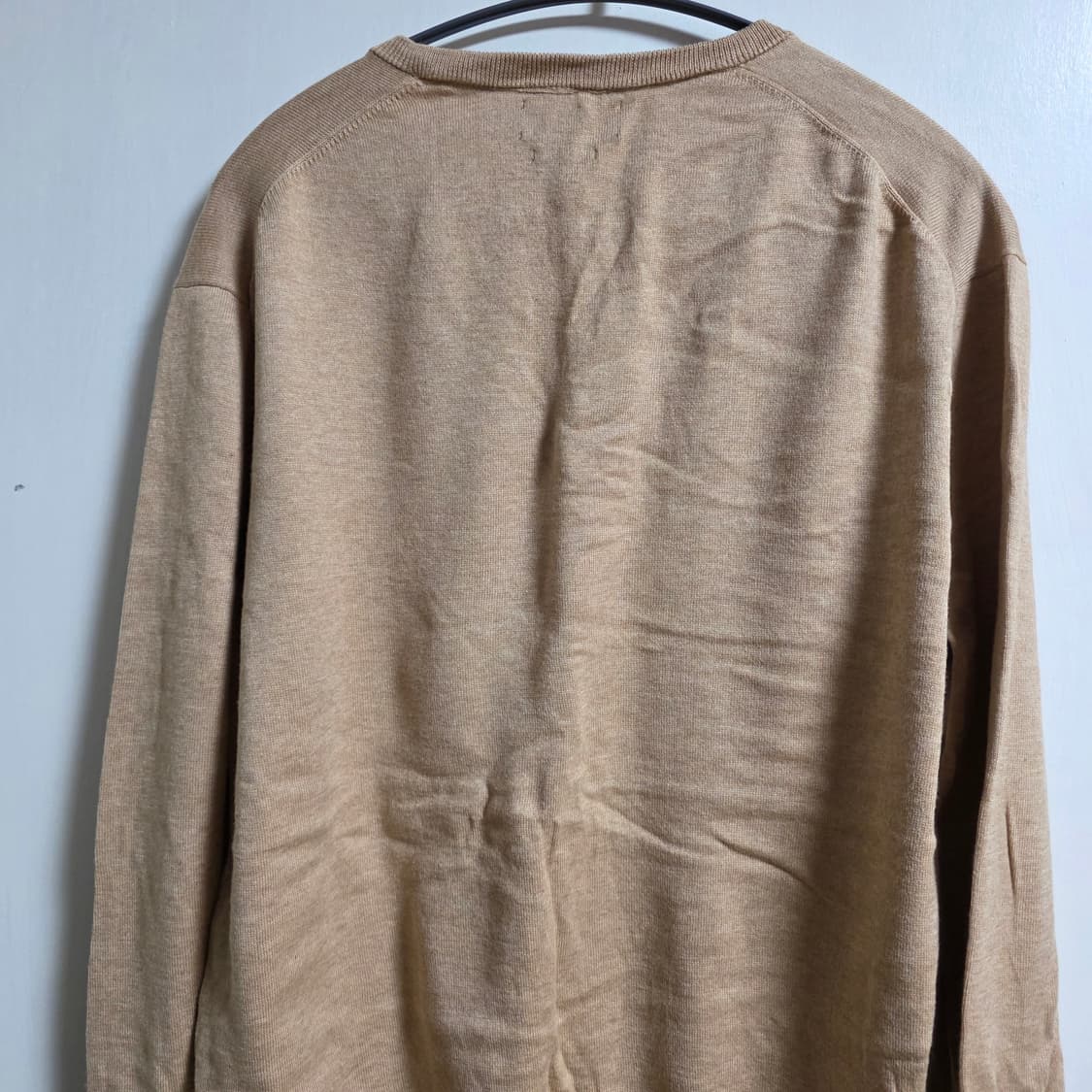 새상품) 폴로랄프로렌 피마코튼니트 베이지 S 상품이미지4