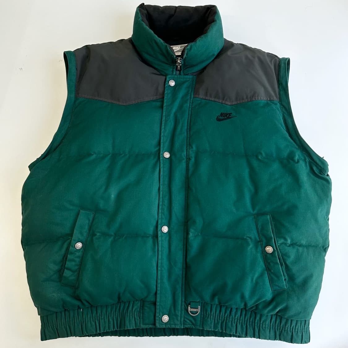 나이키 90‘s 삼나스포츠 컨버터블 그린 다운 패딩 상품이미지2