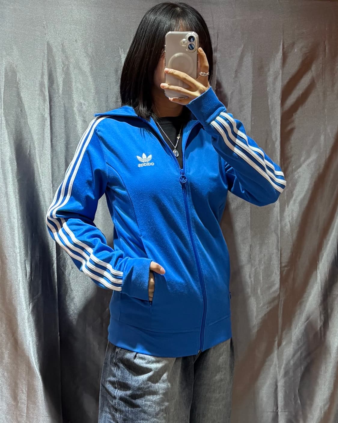 M 아디다스 유로파 블루 트랙탑 상품이미지1