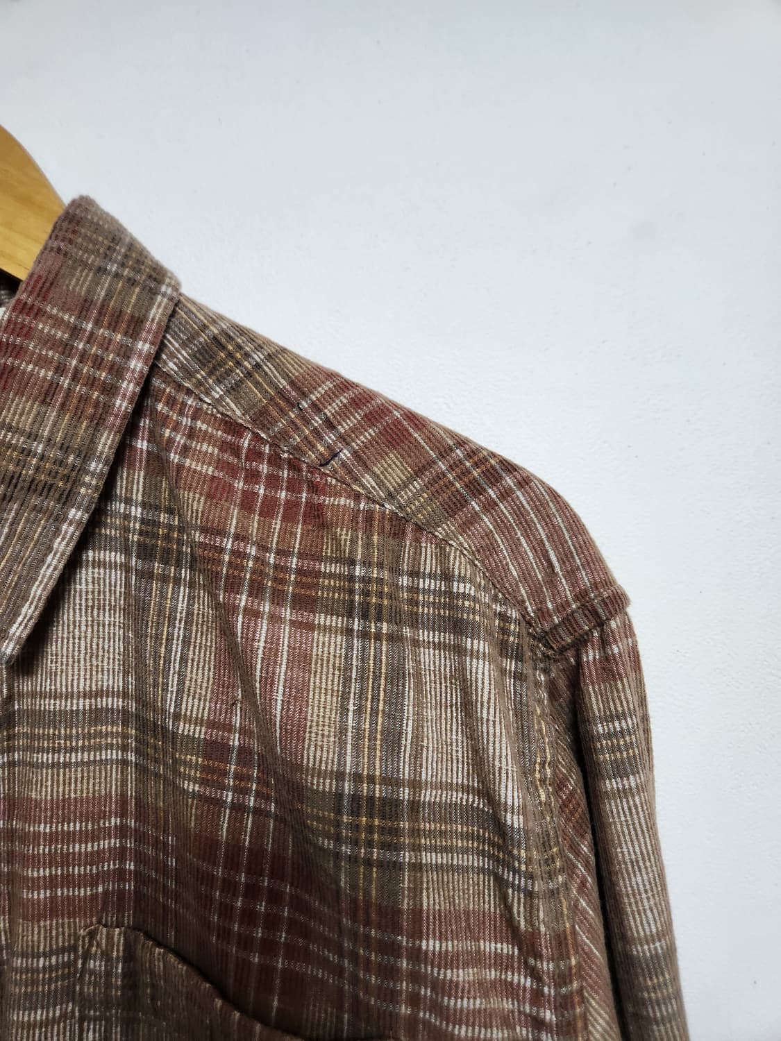 칼하트Carhartt 브라운 코듀로이 셔츠 XL - S104 상품이미지3