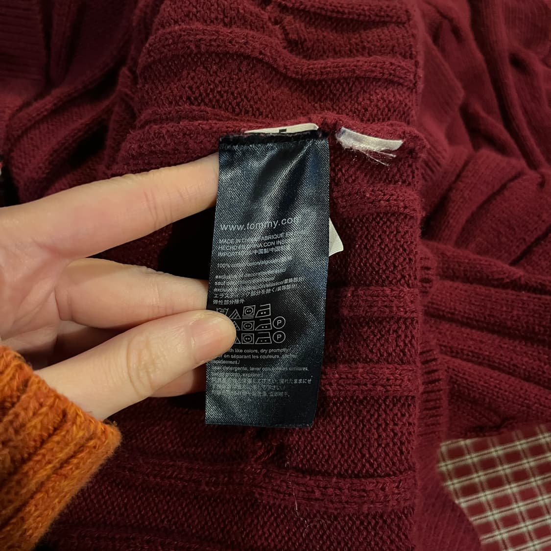 타미힐피거 케이블 니트 상품이미지9
