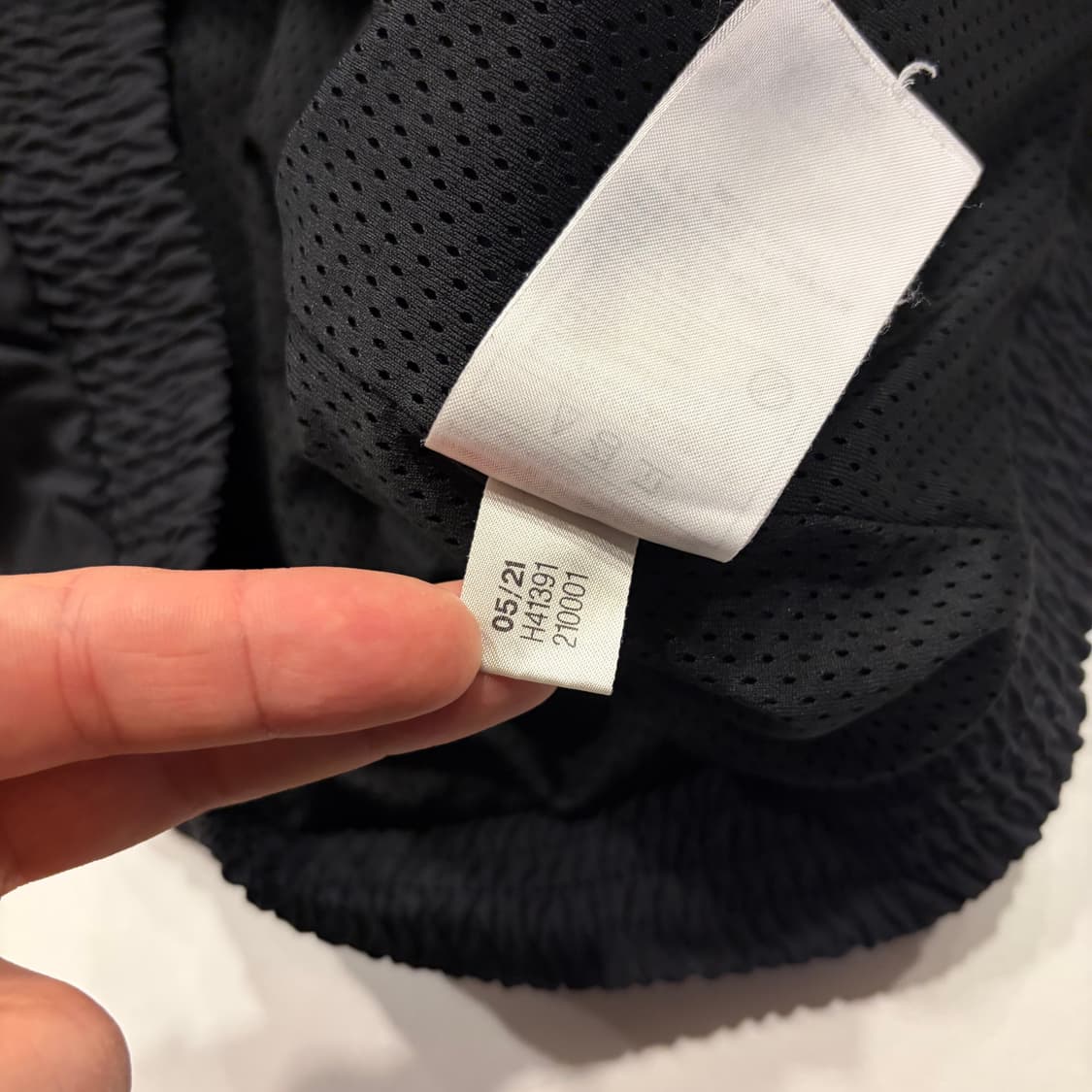 [L] 아디다스 락업 바람막이 삼선 트랙탑 블랙 C296 상품이미지7