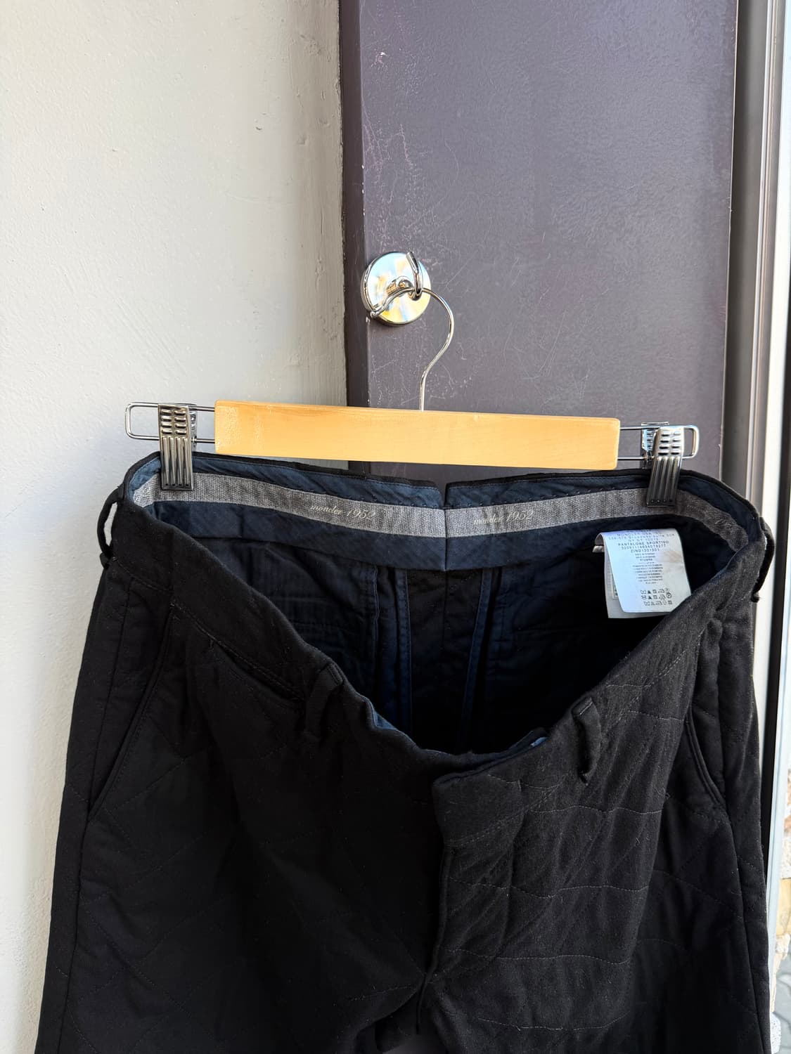 32/ 몽클레어 와펜패치 퀄팅 누빔패딩 팬츠 상품이미지5