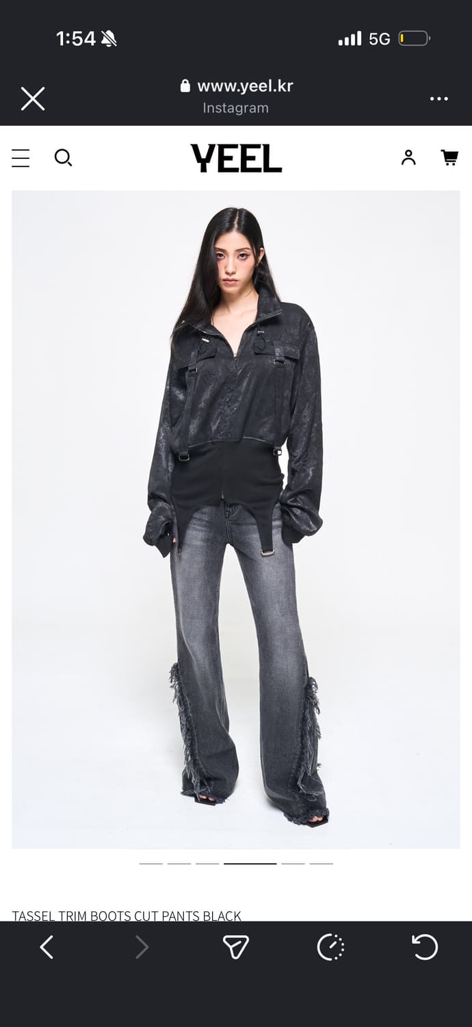 Yeel 부츠컷 팬츠 데님 상품이미지1