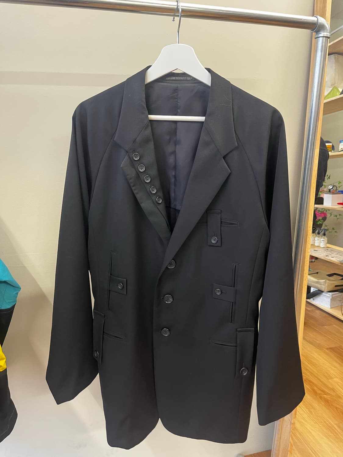 요지야마모토 뿌르옴므 24ss 더블 블레이저 상품이미지1