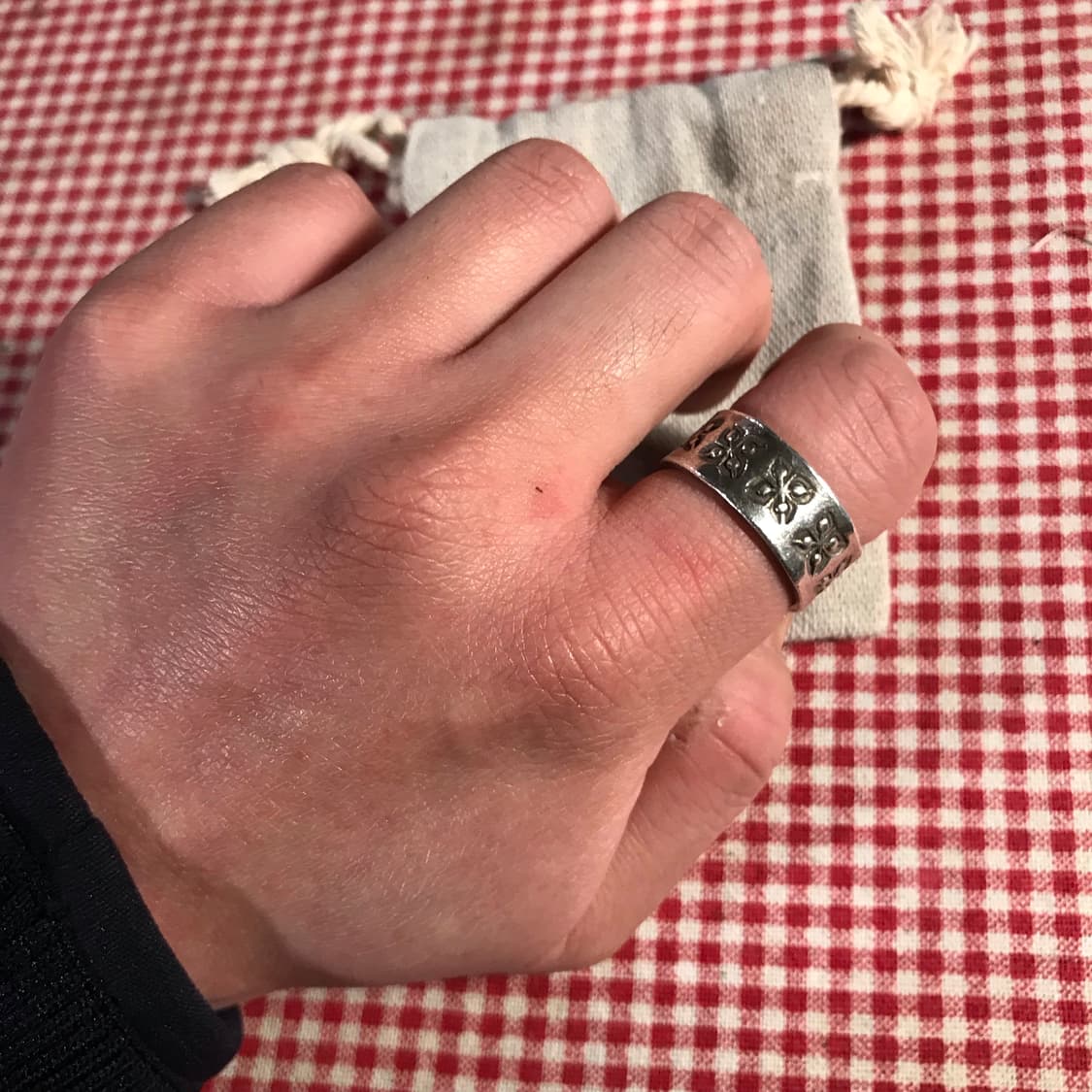 카렌실버 925 나바호 바이브 볼드 링 상품이미지2