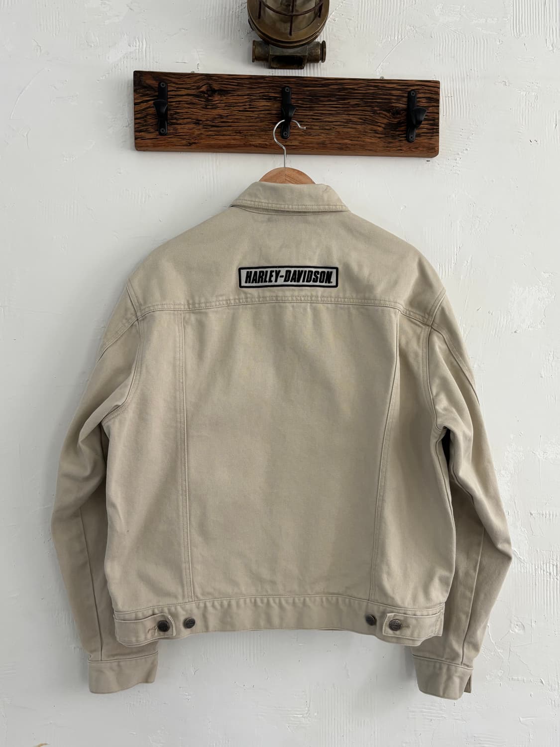 Harley Davidson 할리데이비슨 베이지 트러커 자켓 상품이미지10