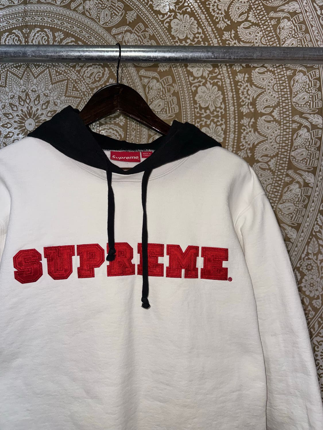 슈프림 빅로고 기모 후드티 상품이미지3