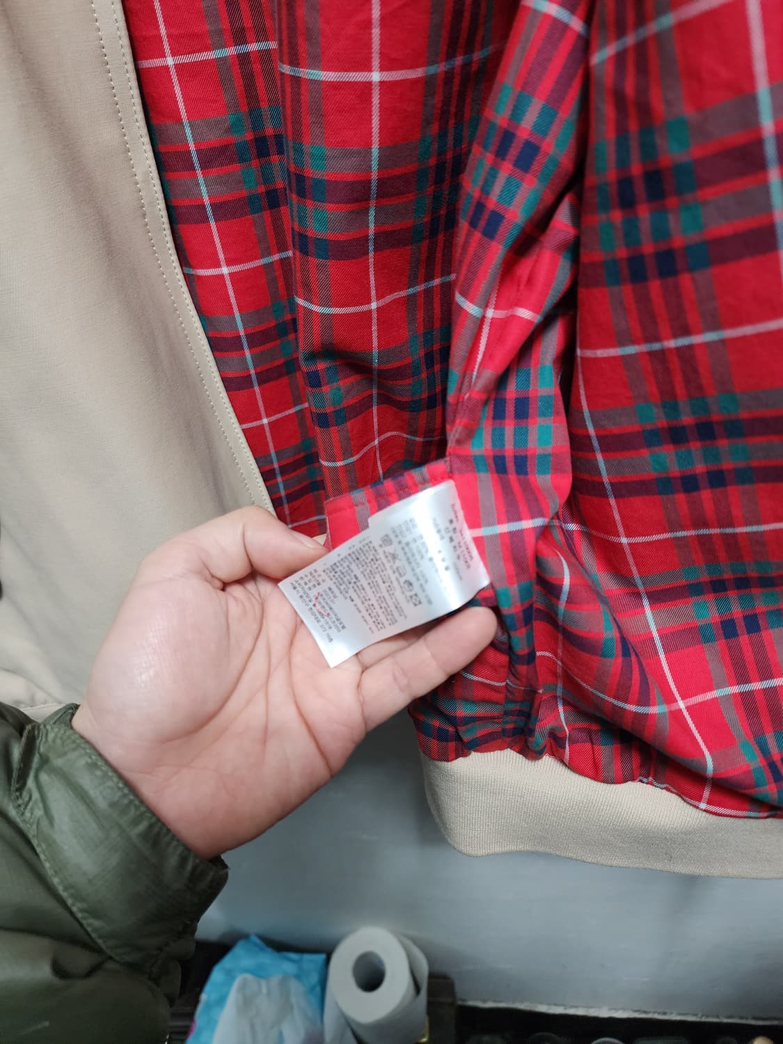 브룩스 브라더스 베이지 바라쿠다 자켓 상품이미지8